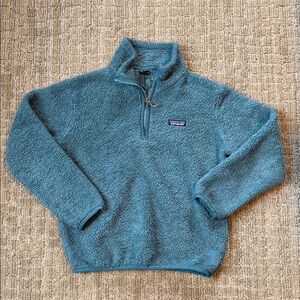 Patagonia Teal Los Gatos Fleece Half-Zip Pullover
